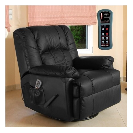 Fauteuil de massage ECO-8615 (cuir de vache) ECO-DE