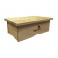 Tabouret en bois naturel