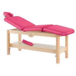 Camilla Fija Ecopostural Madera Natural 3 Cuerpos - C3269