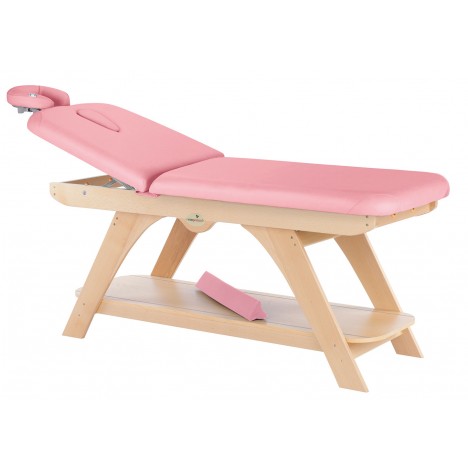 Camilla Fija Ecopostural Madera Natural 2 Cuerpos - C3270