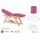 Camilla Fija Ecopostural Madera Natural 3 Cuerpos - C3279