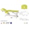 Brancard électrique Ecopostural Biela Technical White - 62x207 - C3542