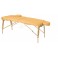 Brancard pliant Ecopostural réglable en bois naturel - 70x186 - C3608