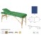 Camilla Plegable Ecopostural Regulable Madera Natural - 70x186 - C3609