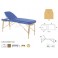 Camilla Plegable Ecopostural Regulable Madera Natural - 70x186 - C3614