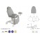 Fauteuil hydraulique Ecopostural Spécialités blanches - 62x182 - C3766