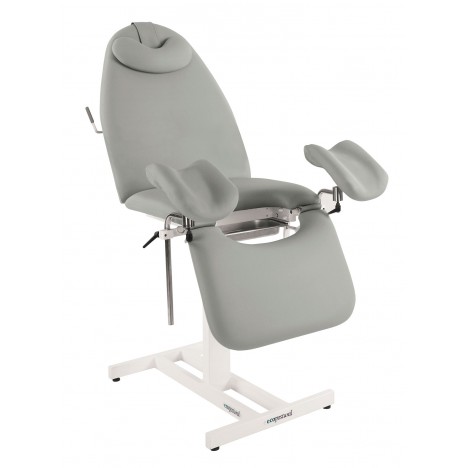 Fauteuil fixe en métal blanc spécialités