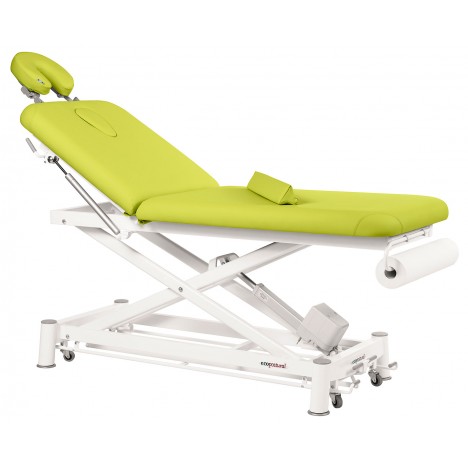 Stretcher électrique Ecopostural Canapé électrique 2 sections blanc - C7502