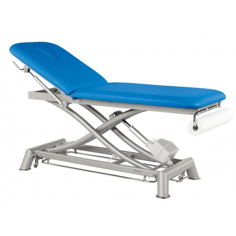 Stretcher électrique Ecopostural Canapé électrique 2 sections gris - C7952