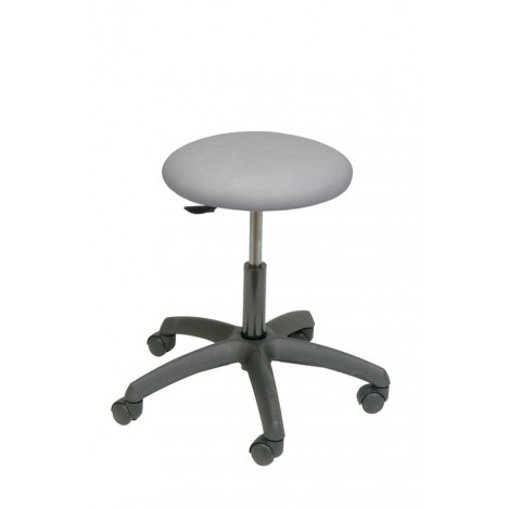 Tabouret circulaire avec base noire