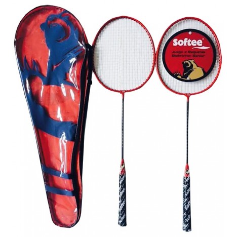 Jeu de deux raquettes de badminton senior (LIQUIDATION)