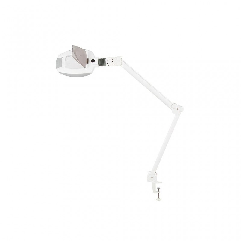 Lupa con Lampara LED de 5 aumentos con luz fría y brazo articulado