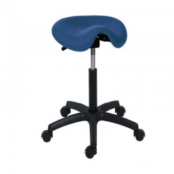 Tabouret Economy Pony ou tabouret de selle d'une hauteur de 44 à 57 cm (différentes couleurs disponibles) Fabriqué en Espagne