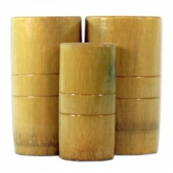 Ventosas bambu (3 piezas) 