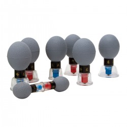 Set de ventouses magnétiques avec ampoule (8 pcs)