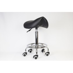 Tabouret ergonomique noir