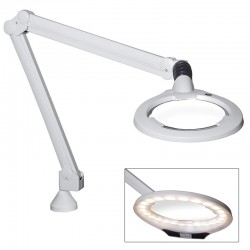 Lampe loupe LED Circus 10W avec cinq dioptries :