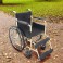 Fauteuil roulant pliant Denver. Dossier et repose-pieds amovibles