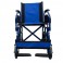 Fauteuil roulant pliant Maestranza. Accoudoirs et repose-pieds amovibles