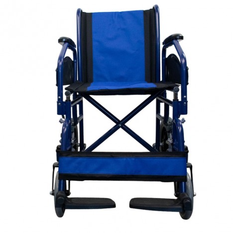 Fauteuil roulant pliant Maestranza. Accoudoirs et repose-pieds amovibles