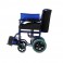 Fauteuil roulant pliant Maestranza. Accoudoirs et repose-pieds amovibles