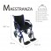 Fauteuil roulant pliant Maestranza premium transit.