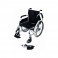 Fauteuil roulant pliant. Roues amovibles