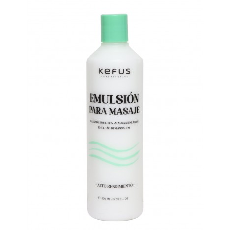 Emulsion de massage professionnelle Kefus 500 ml