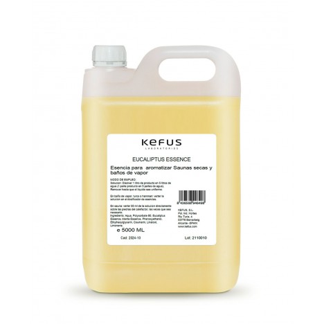 Kefus Essence Sauna Spa Eucalyptus 5 litres