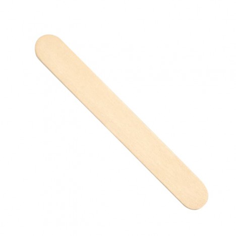 Boîte de 100 spatules épilation 115 mm x 15 mm x 2 mm