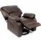 Fauteuil de massage STELVIO, Textiline Oeko Tex, Programmes automatiques, Ondulation vibratoire, A++, ECO-8520UP