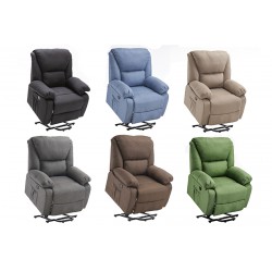 Fauteuil de massage STELVIO, Textiline Oeko Tex, Programmes automatiques, Ondulation vibratoire, A++, ECO-8520UP