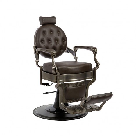 Sillon de barbero Buzz bronze marrón