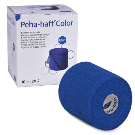 Venda cohesiva Peha-haft color azul