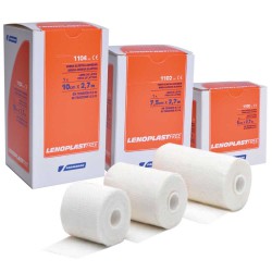 Optiplaste C Venda elástica adhesiva de algodón 8 cm x 2,5 m caja 12  unidades