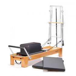 Reformer madera monitor con torre Bonpilates