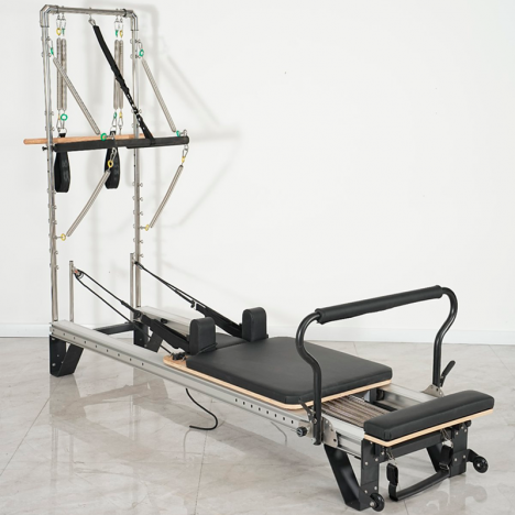 Reformer Aluminio con Torre para pilates