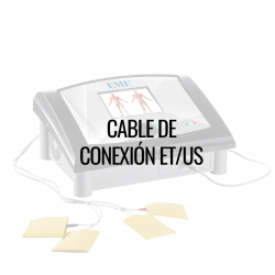 Cable de salida con 2 canales (CH 1-2) para el modelo Therapic