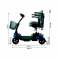 Scooter eléctrico con 4 ruedas Compacta y Desmontable Color Azul Modelo Virgo