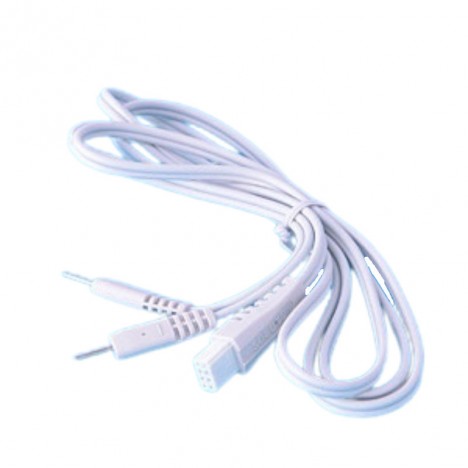 Cable de repuesto color blanco (2/4 canales): compatible con electroestimulador Globus Elite 2 y 4 Pro ***ULTIMAS UNIDADES***