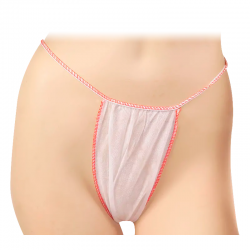 Tanga desechable Dama Mini en TST de polipropileno (100 Unidades) 